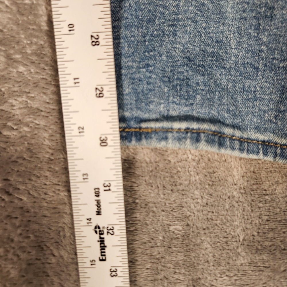 Levi's 501 Original Fit Jeans Mens 42x30 Light Wash Excellent Button Fly Denim - Picture 4 of 13